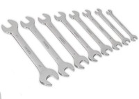 Haushalt MaulschlüSsel-Satz 8-Tlg. 6-22 Mm Metall Mit Koffer FüR Werkstatt