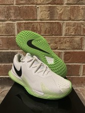 New 7.5 Nike Court Zoom Vapor Cage 4 Rafa Tennis White Green DD1579-105 Men