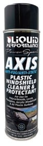 Liquid Performance Racing 0109 Axis Plastic Windshield Cleaner and Protectant -