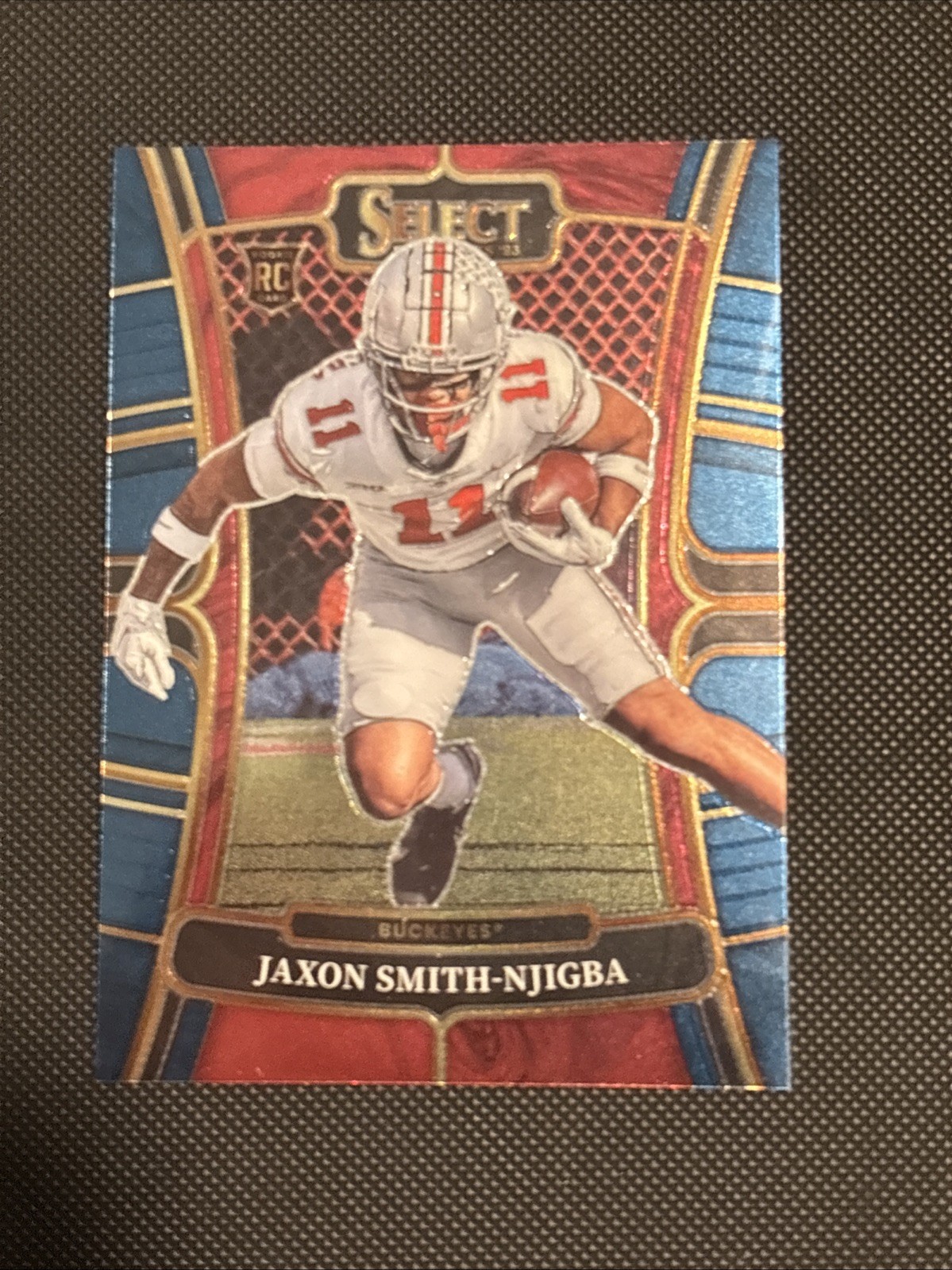 2023 Panini Select Draft Picks - Concourse Jaxon Smith-Njigba #7 Blue (RC)