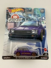Hot Wheels Premium Car Culture Ronin Run 1981 Toyota Starlet KP61 3/5