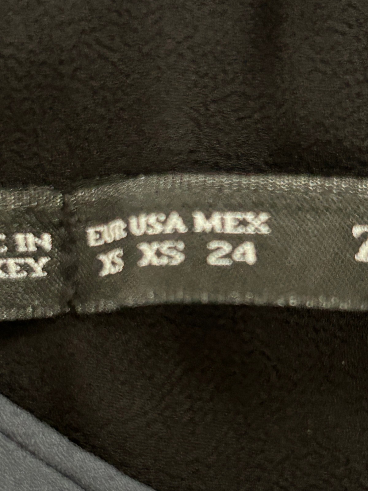 Zara Basic Black Spaghetti Strap Straight Line V … - image 4