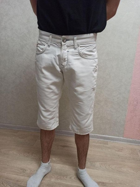 Men Dirk Bikkembergs Shorts White 31 / M / 44