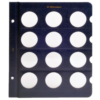 Whitman Blank Page 35mm Coin Holder for Classic Albums