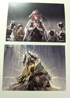 Arknights Gracebearer Patriarch Postcard Collectible Card Ophir Dark Gray Japan