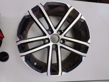 1x SINGLE GENUINE VW GOLF NOGARO MK7 GTD 18” ALLOY WHEEL