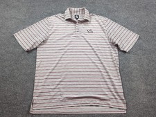 Footjoy Shirt Mens XL Short Sleeve FJ Polo Golf Stripe Performance