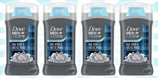 4 Dove Men+Care Oakwood & Arctic Moss Deodorant Christmas LIMITED EDITION 3 OZ