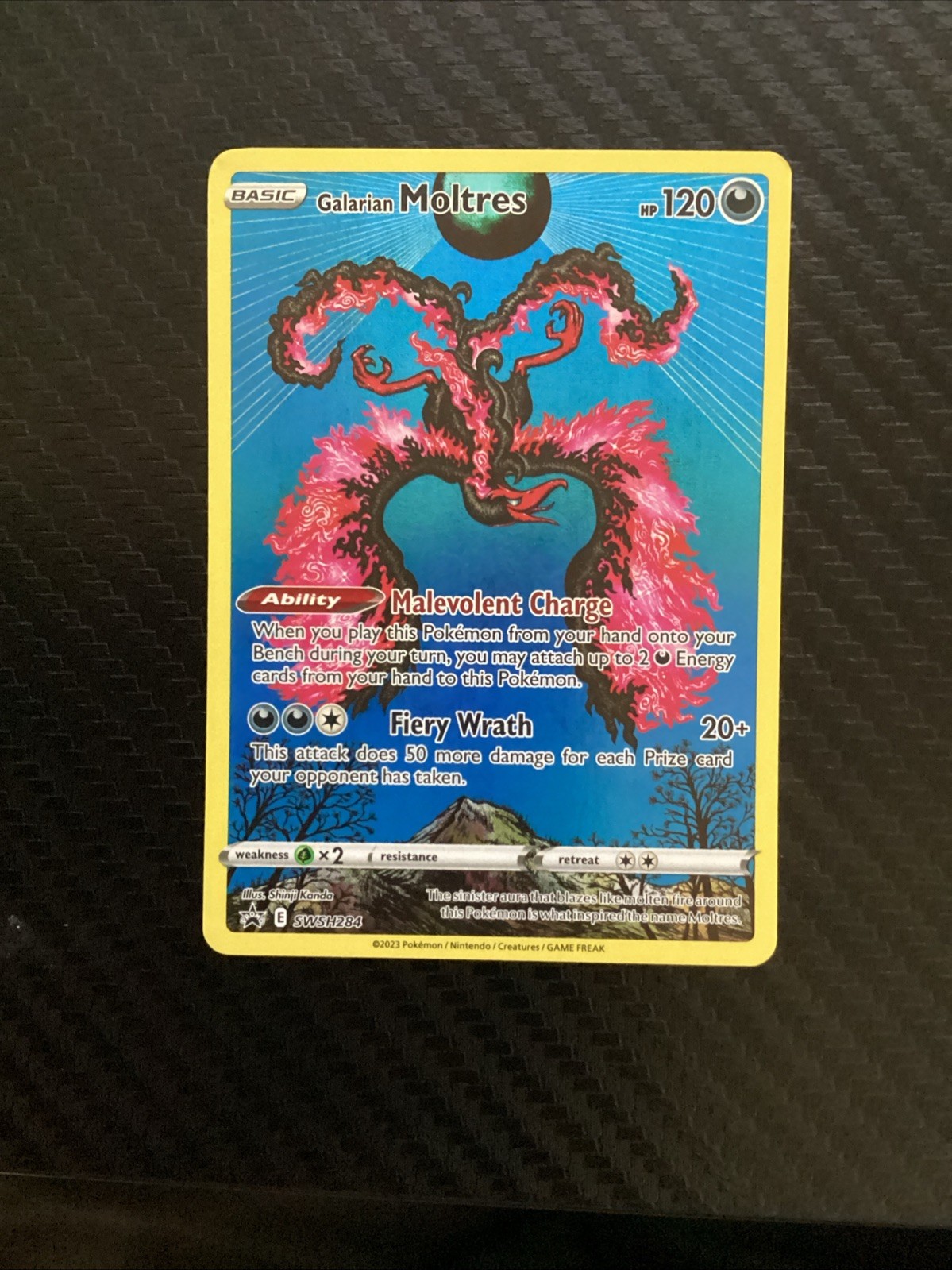 Pokémon TCG - Galarian Moltres - SWSH284 - SWSH: Sword & Shield Promo Cards - NM