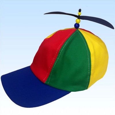 Baseball Cap mit Propeller Blau Rot Grün Gelb Basecaps Kappen Käppies Mütze Caps