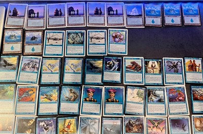   79 x Magic The Gathering Karten Wasser deutsch Wizards OF THE COAST Auflösung