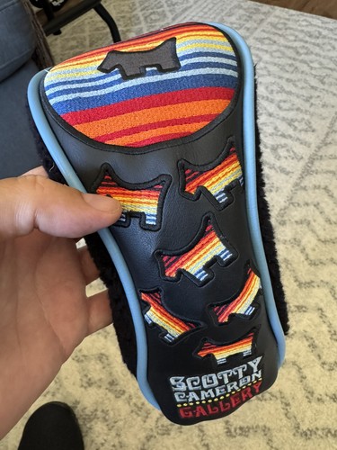 Scotty Cameron Gallery Serape Dogs Hybrid Utility Headcover – Rare