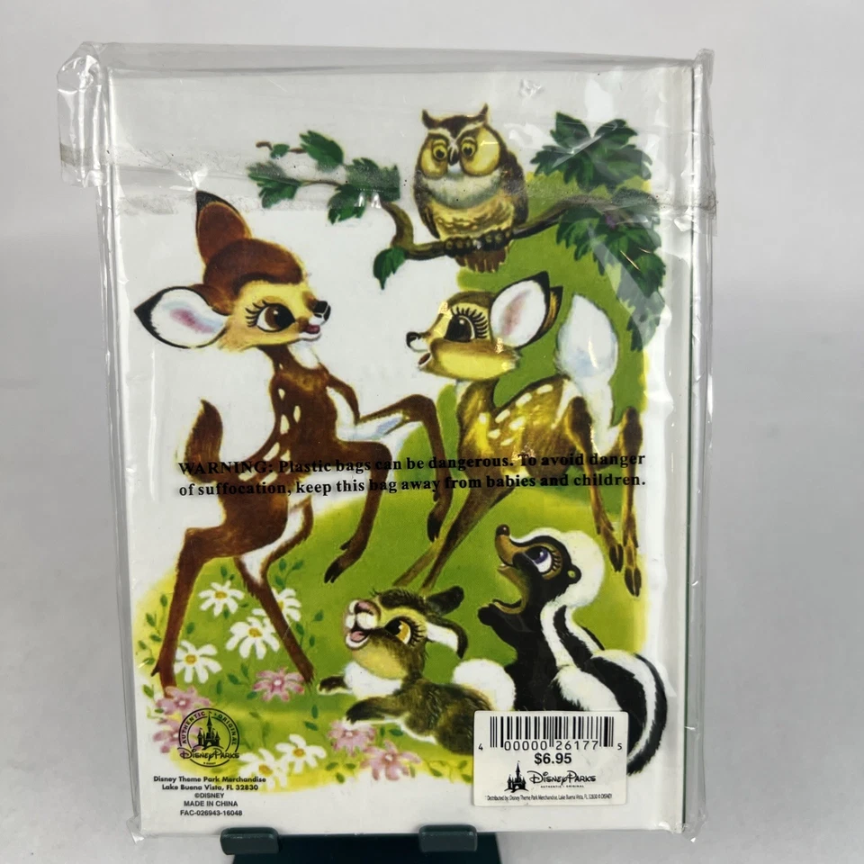 Bloc de notas Bambi 64 páginas cuaderno parques de Disney RARO SELLADO Foto 2 de 2