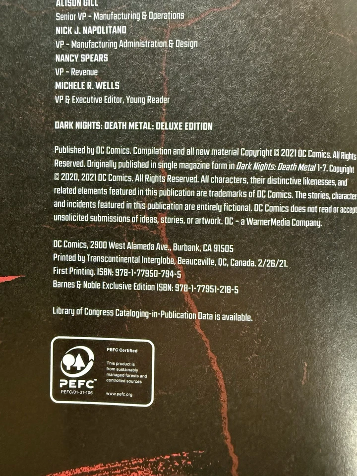 Dark Nights Death Metal Lot HC & Tpb (DC Comics, Batman, S. Snyder & G. Capullo) - Image 4 of 4