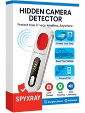 Hidden Camera Detectors 5-in-1, RF GPS Tracker Detector, Camera Detector Spy ...