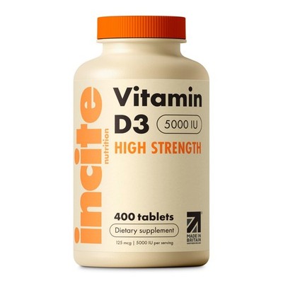 Vitamin D3 5000Iu VIT D3- 400 Easy Swallow Micro Tablets, High Strength