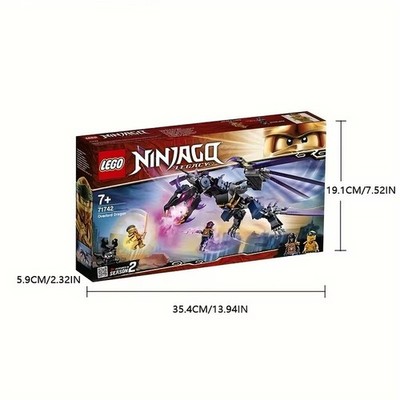 LEGO 71742 Ninjago Overlord Dragon Building Set Ninja Toy for Kids