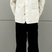 Uniqlo Utility Jacket - Casual Formal Ivory Outerwear