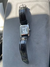 FREDERIQUE CONSTANT FC 235S2C6 Classic Steel Case Black Leather Watch