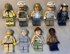 Authentic LEGO Minifigure Lot of 9 Star Wars Figures