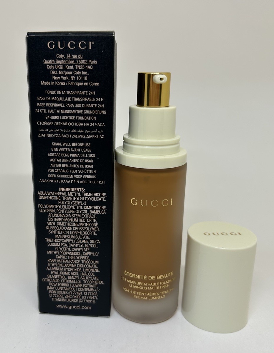 Gucci Foundation 24 Hour Full Coverage Luminous Matte Medium Deep