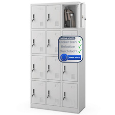 Schließfachschrank Spind BERN Wertfachschrank Umkleideschrank Kleiderspind