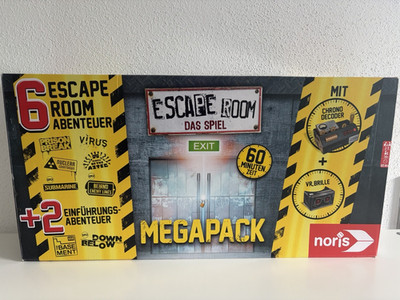 noris Escape Room Das Spiel Megapack Brettspiel Escape 2019 2 Spieler 606102076