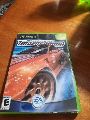 Need For Speed: Underground (Microsoft Xbox, 2003) Complete and Tested