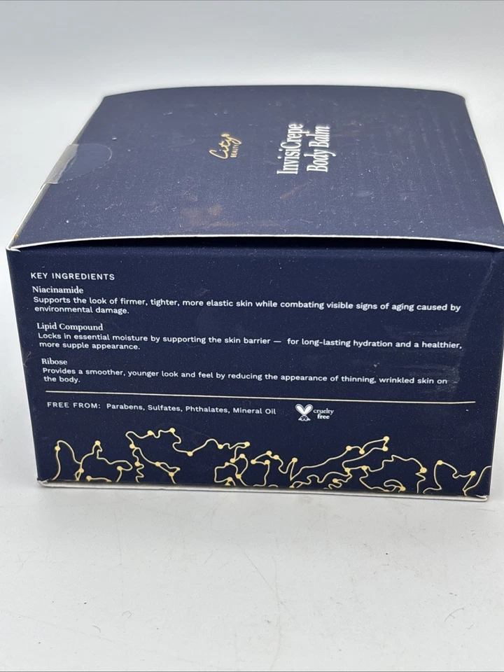 City Beauty InvisiCrepe Body Balm 5oz Anti-Aging Skin Smoothing NEW Sealed Box - Image 3 of 4