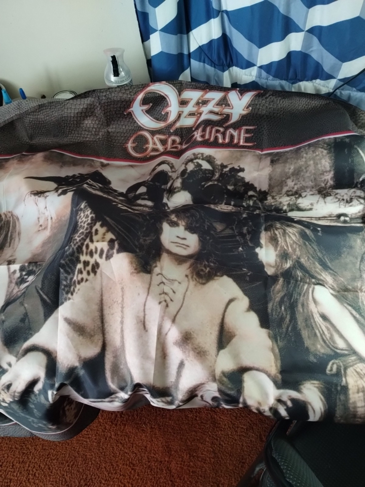 OZZY OSBOURNE No Rest for the Wicked BANNER HUGE 4X4 Ft Fabric
