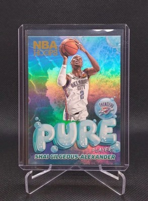 2024-25 Panini Hoops SHAI GILGEOUS-ALEXANDER Pure Players Holo Silver #6 OKC