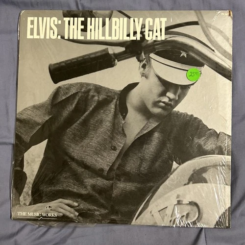 ELVIS: THE HILLBILLY CAT VINYL RECORD THE MUSIC WORKS PB3602 JEM RECORDS