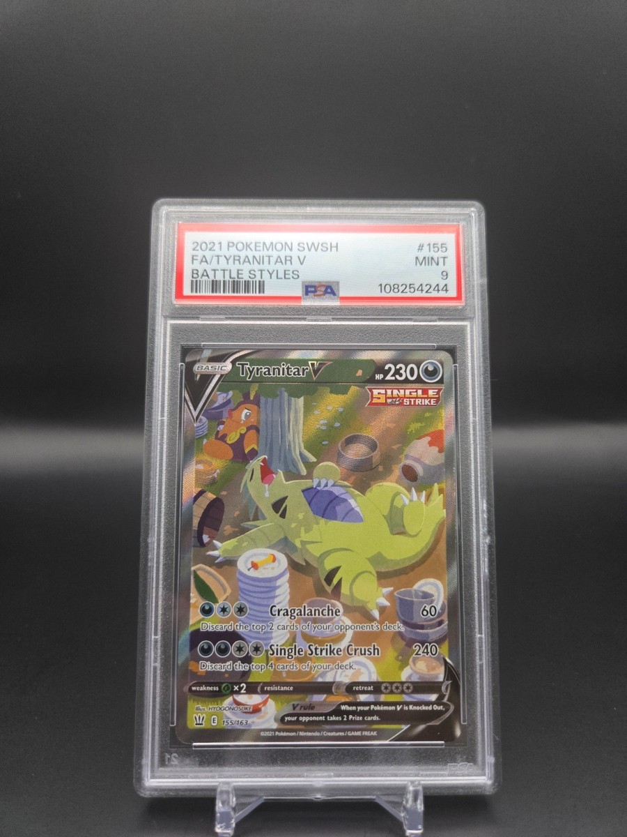 Tyranitar V (Alternate Full Art) 155/163 Swsh05: Battle