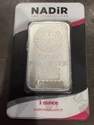 Nadir Metal Rafineri .999  1 oz Silver Bar ~ Sealed in Assay Card