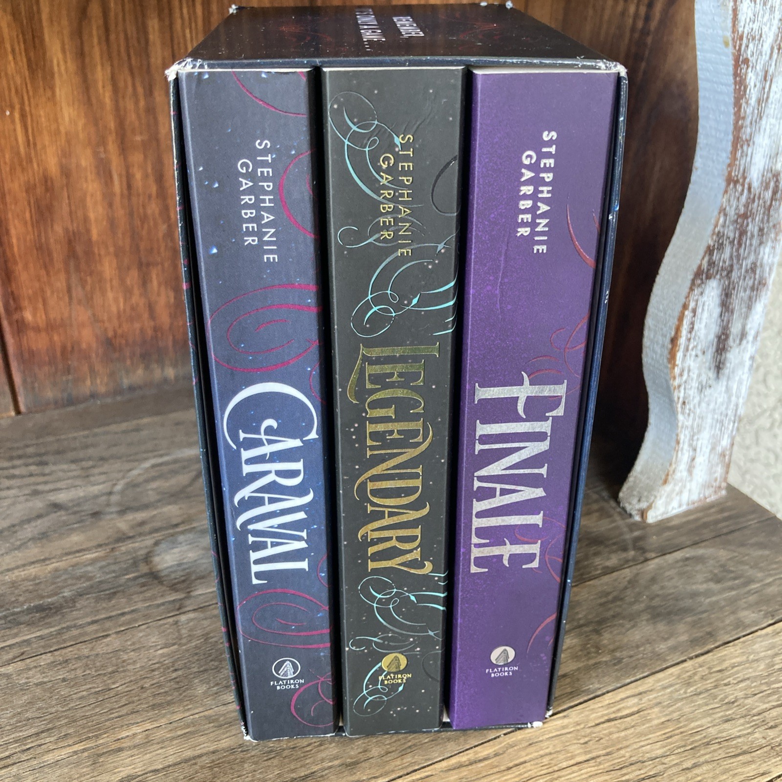 CARAVAL PAPERBACK SET by Stephanie Garber - Caraval, Legendary, & Finale