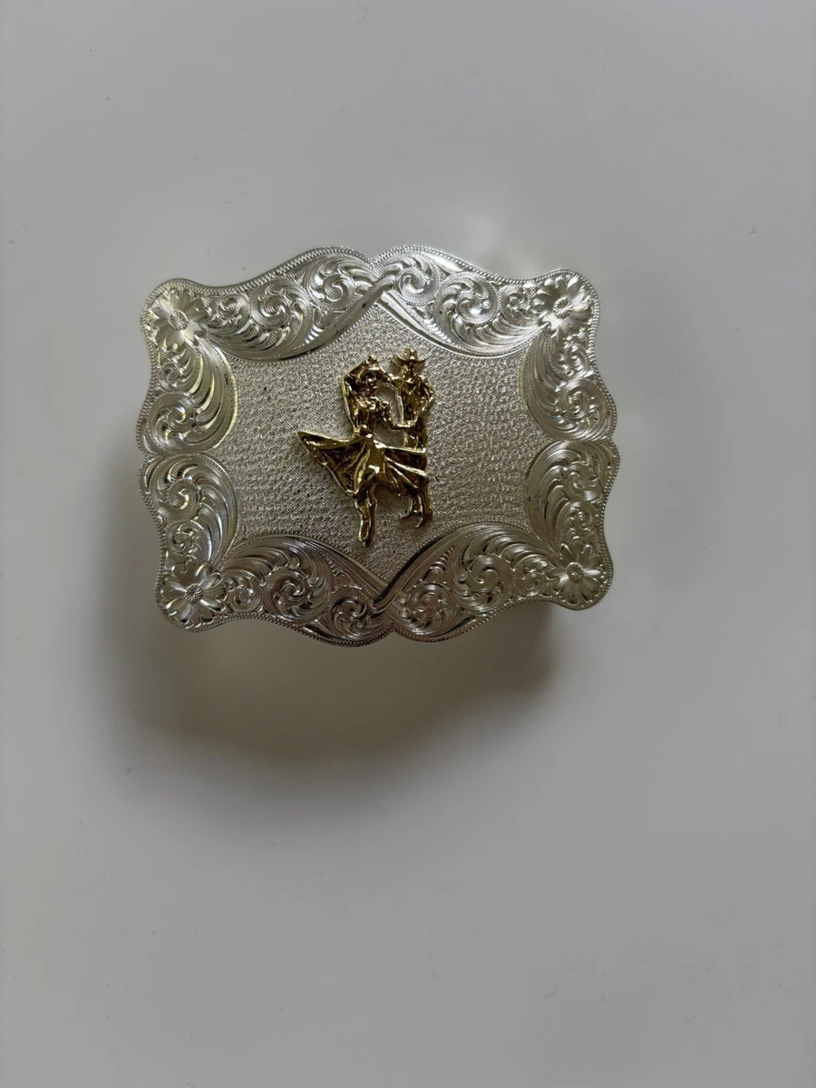 25+ Montana Silversmiths Original Vintage Belt Buckles for sale