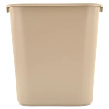 Rubbermaid Commercial 295600BG 7-gal. Deskside Wastebasket - Beige New