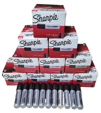 Sharpie Magnum Permanent Markers-Chisel Tip-Black - 125 MARKERS Retails 300