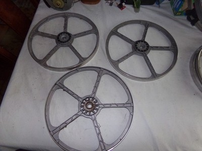 NICE SET OF 3  !!!  GE WASHER DRIVE PULLEY FOR FRONT LOAD WASHERS