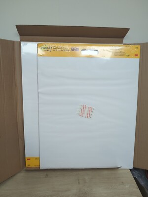 Post-it Easel Pad, 20 Sheet Pads, 20'' x 23'', 2 Pads with Command Strips