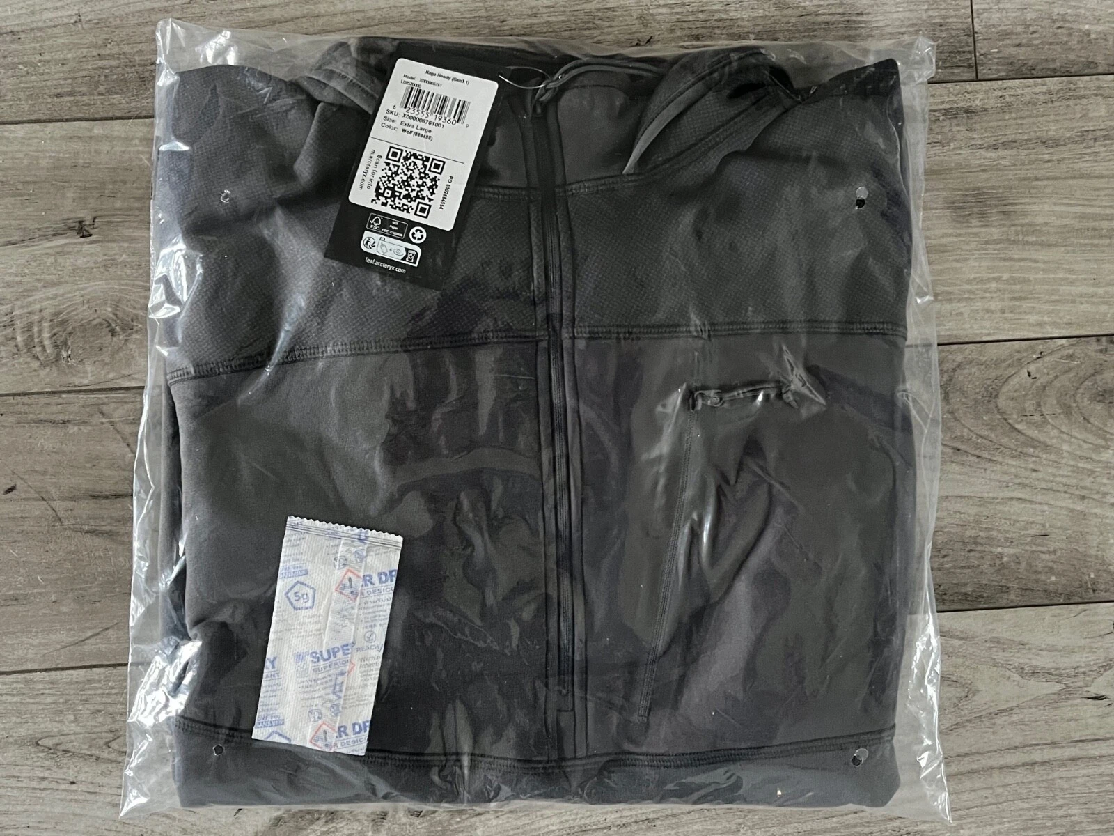 NWT Arc’teryx Leaf Wolf Naga Half Zip Hoody Jacket Gen 3.1 sz XL - product detail image 2