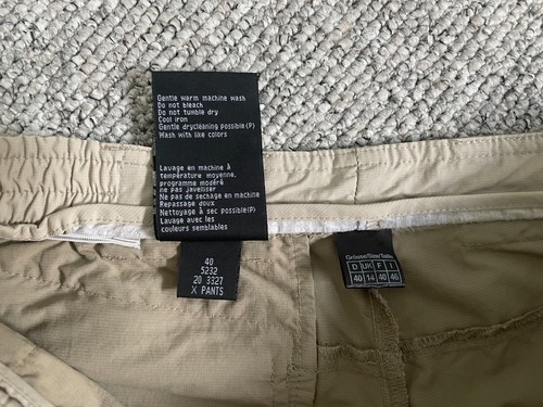 Wanderhose von Schöffel (Kürzbar Zip) Gr. 40 (Guter Zustand) - Bild 10 von 12