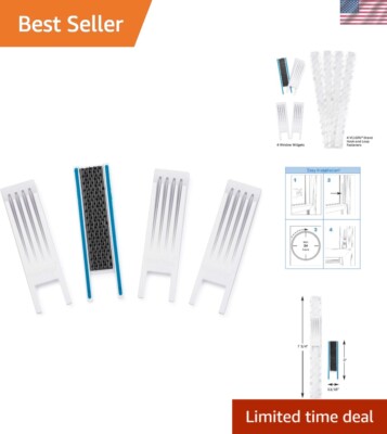 Secure Your Windows with 4-Pack Childproofing Widgets   Quick Installation