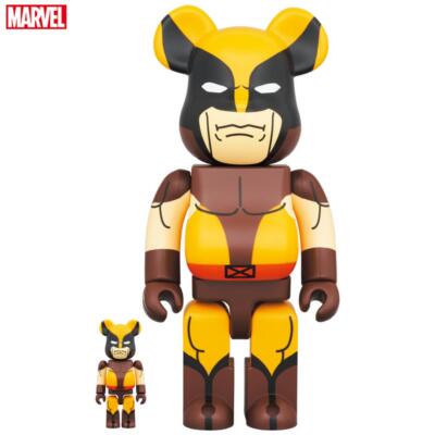 その他 BE@RBRICK - Be@rbrick WOLVERINE (BROWN Ver.) BE@RBRICK WOLVERINE (BROWN Ver.) 100% & 400% Bearbrick Toy