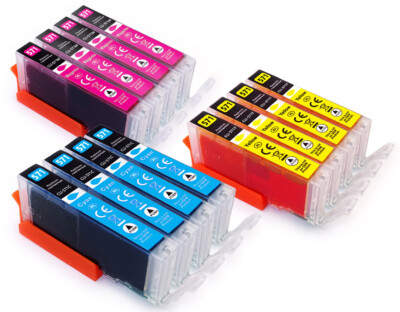 Druckerpatronen Farb-Set für CANON PGI-570 CLI-571 XL MG5700 5750 5752 TS5050