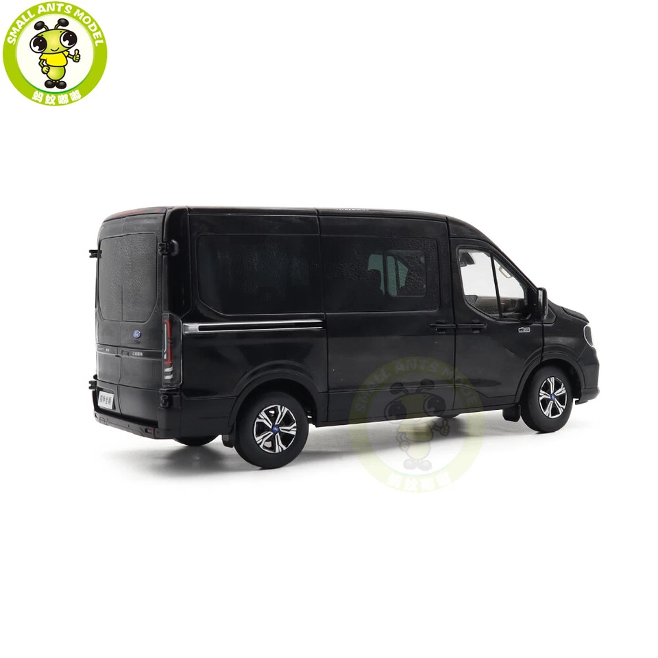 1/18 Ford Transit V348 T8 Van Cargo MPV schwarz Diecast Modellauto Geschenke - Bild 4 von 4