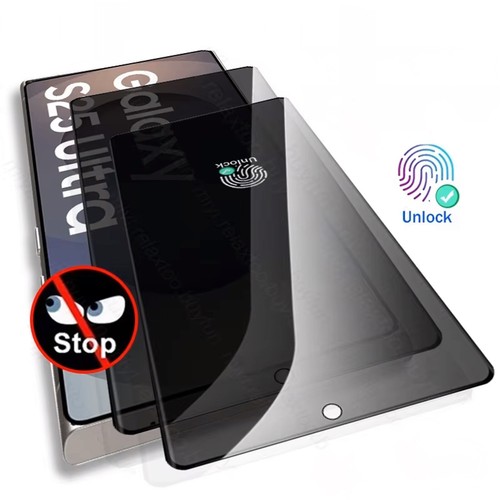 Samsung Galaxy S25 S24 Edge Ultra Plus Privacy Panzerfolie Anti-Spy Blickschutz - Bild 13 von 18