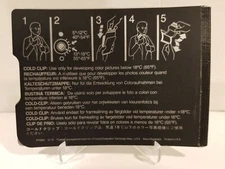 POLAROID FILM BACK FILM HOLDER COLD CLIP for Mamiya RB / RZ / PRESS ok!