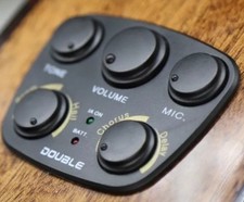 Preamplificatore attivo chitarra DOUBLE S1 SFT con amplificatore di vibrazioni