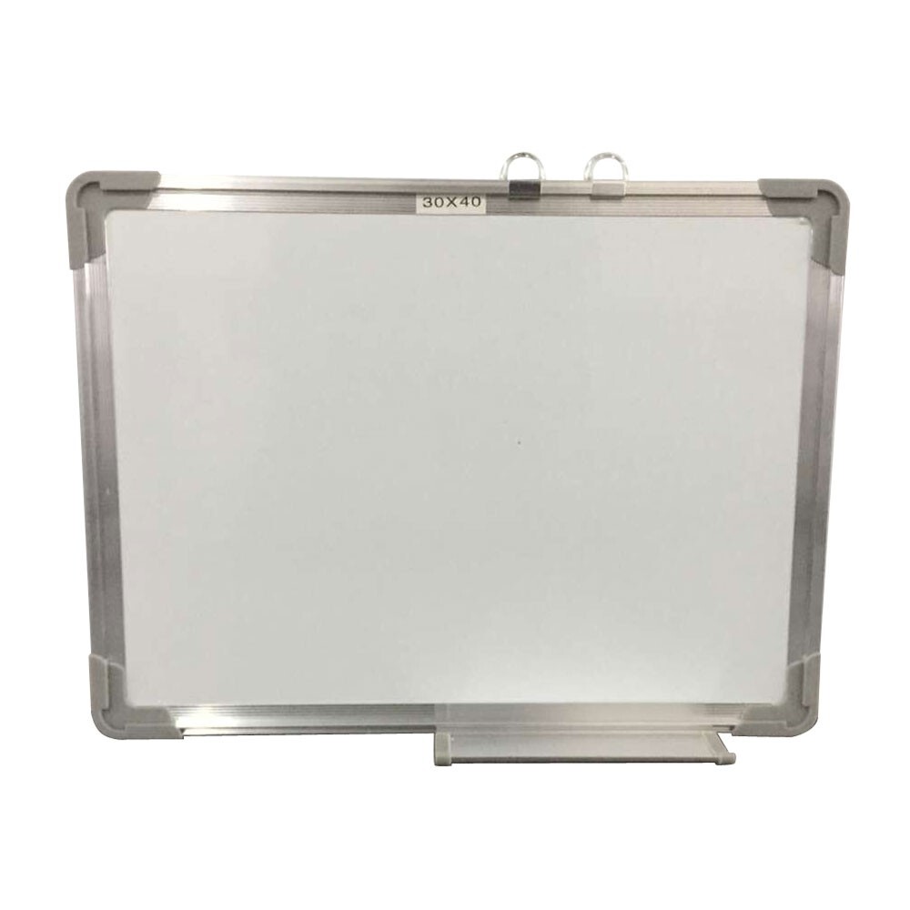 Single Sided Magnetic Dry-Erase Whiteboard with Marker & Era